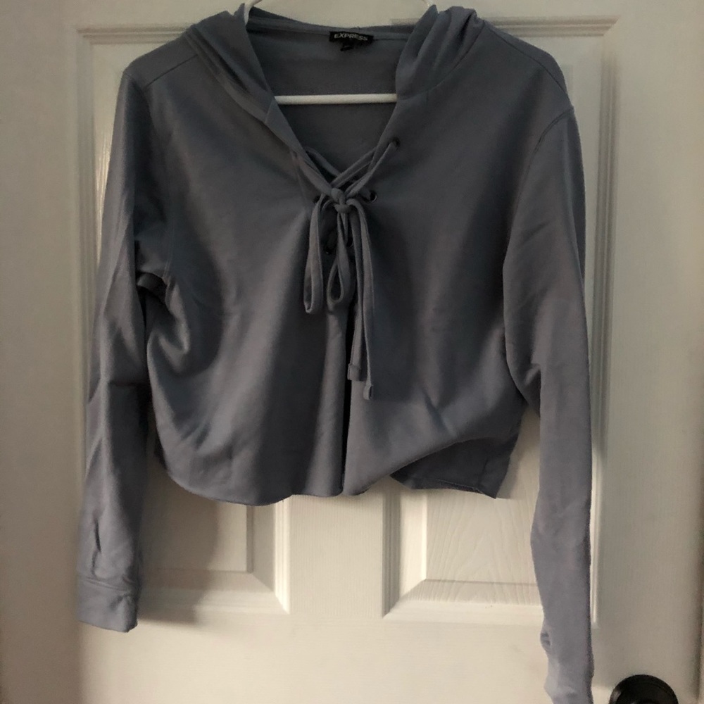 full sleeve crop top